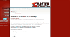 Desktop Screenshot of gmaster.com.br