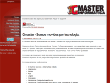 Tablet Screenshot of gmaster.com.br